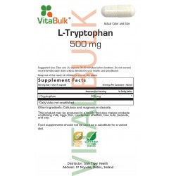 L-Tryptophan 500 mg Capsule...