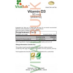 Vitamin D3 2,000 IU Softgel...