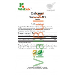 Calcium Gluconate 9%...