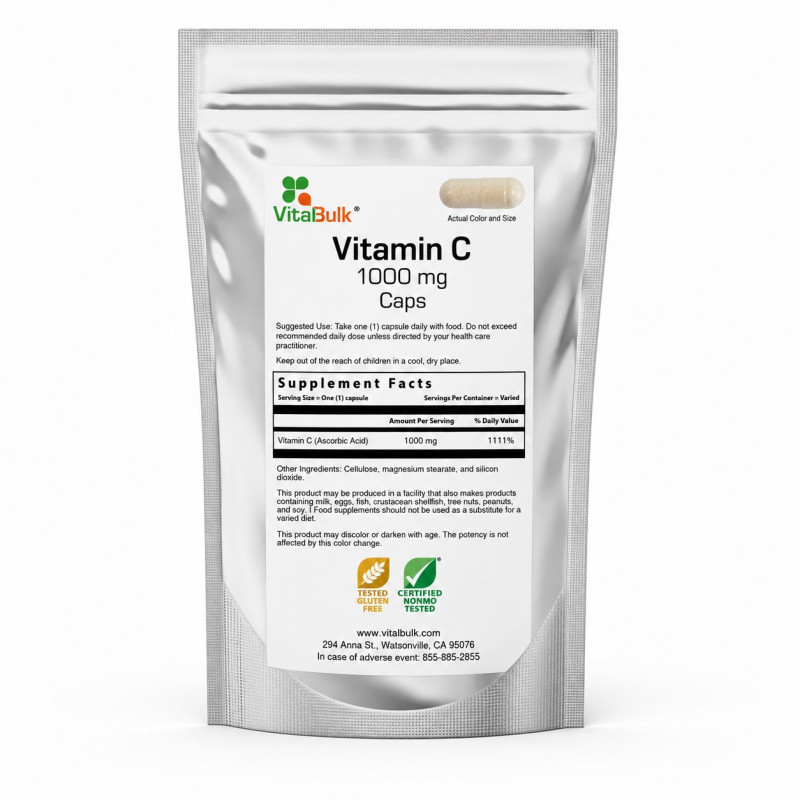 Vitamin C 1,000 mg - 500 Capsules