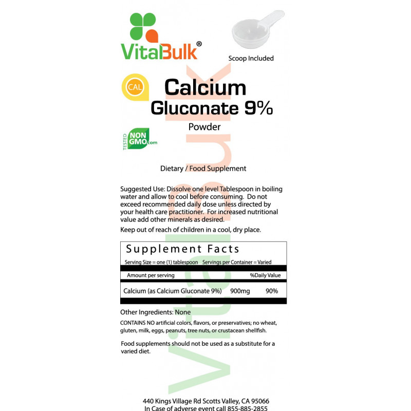 Calcium Gluconate 9%