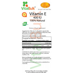 Vitamin E  400 IU (100 Count)