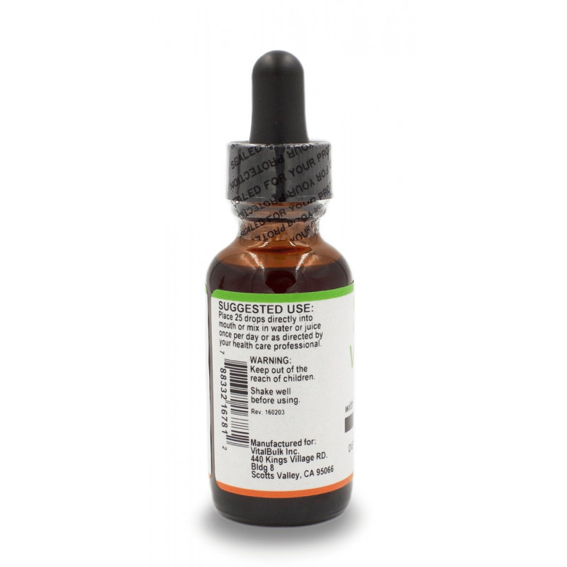 B12 Liquid Drops 1,000 mcg w/ Folic Acid & Vitamin B6 Raspberry Flavor